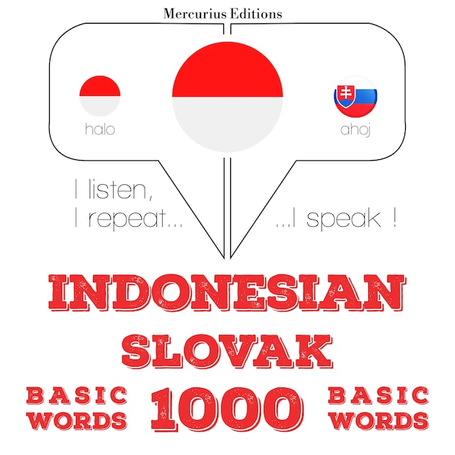Bokomslag för 1000 kata-kata penting di Slowakia