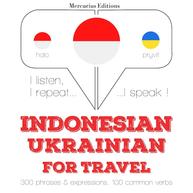 Book cover for kata perjalanan dan frase dalam Ukraina