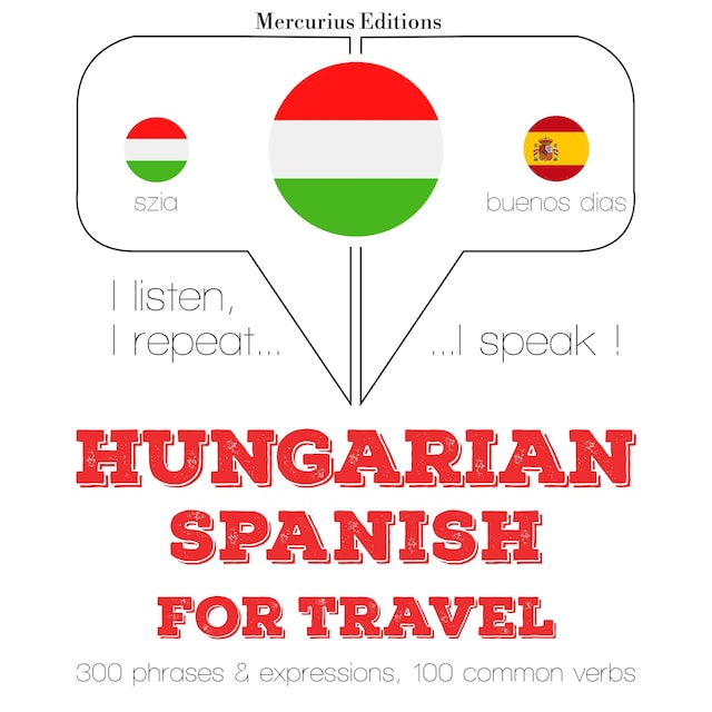 Portada de libro para Magyar - spanyol: utazáshoz