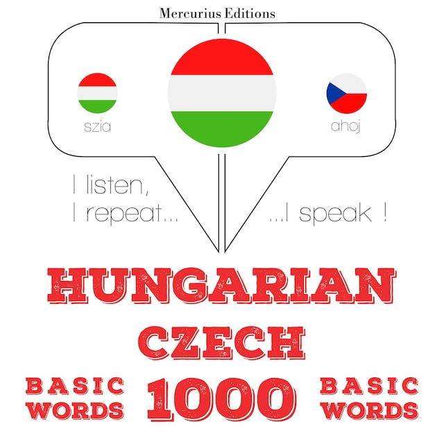 Bokomslag for Magyar - cseh: 1000 alapszó