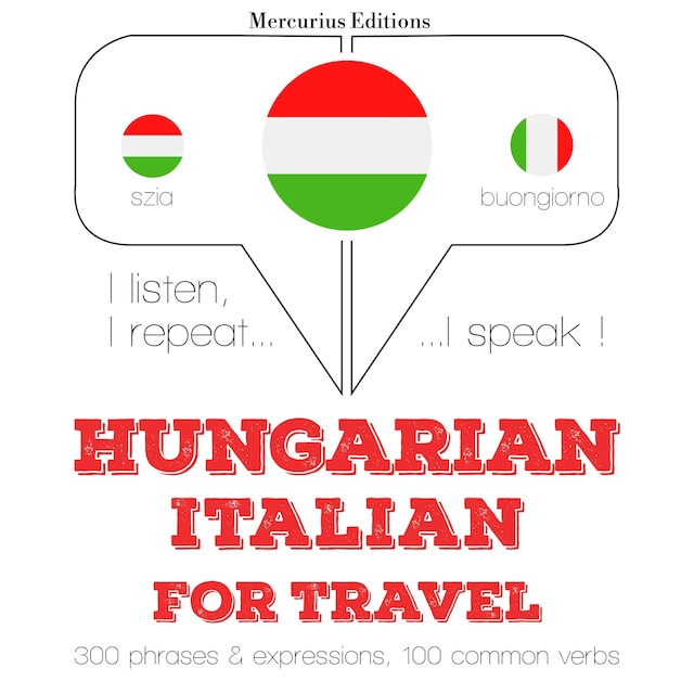 Buchcover für Magyar - olasz: utazáshoz