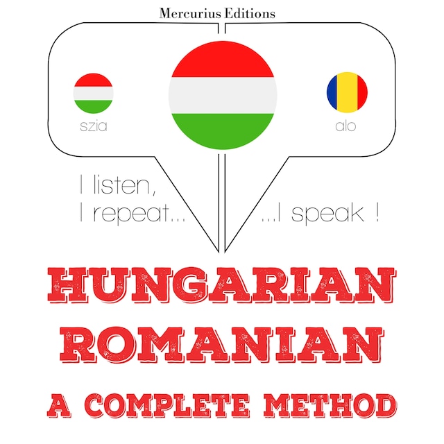 Book cover for Magyar - román: teljes módszer