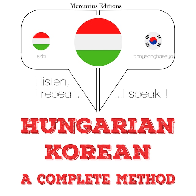 Portada de libro para Magyar - koreai: teljes módszer