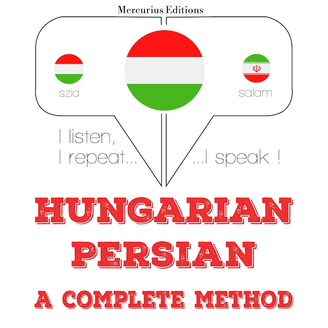 Boekomslag van Magyar - perzsa: teljes módszer