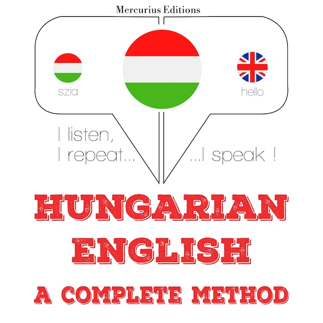 Okładka książki dla Magyar - angol: teljes módszer