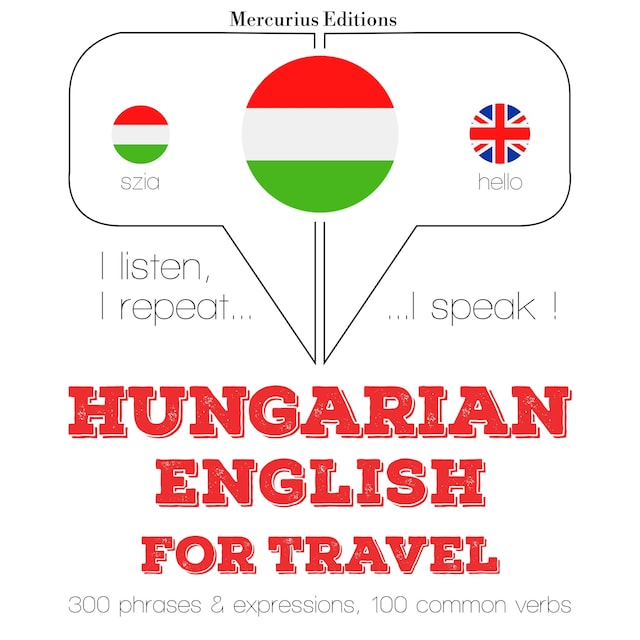 Book cover for Magyar - angol: utazáshoz