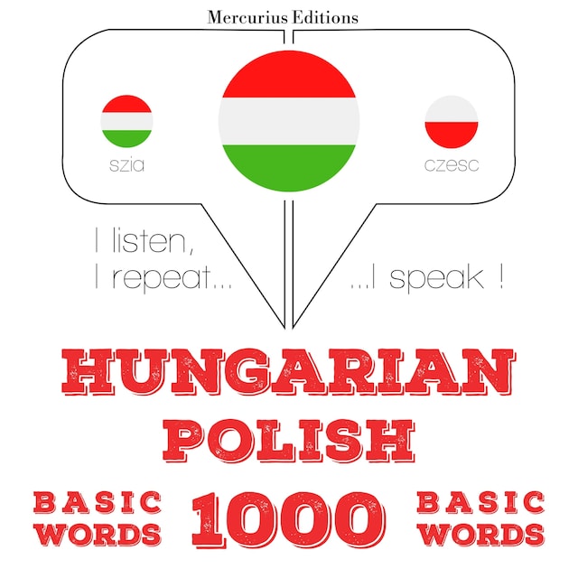 Book cover for Magyar - lengyel: 1000 alapszó