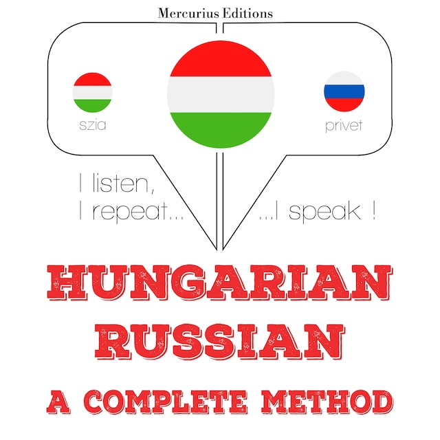 Kirjankansi teokselle Magyar - orosz: teljes módszer