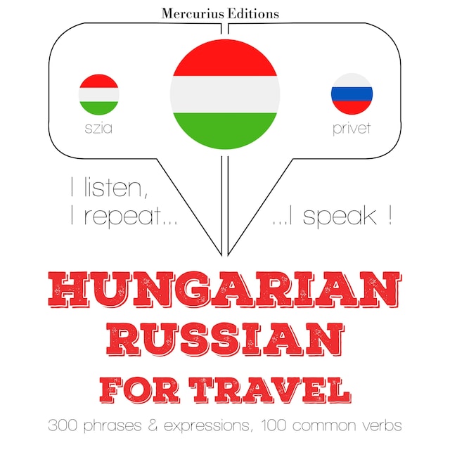 Okładka książki dla Magyar - orosz: utazáshoz