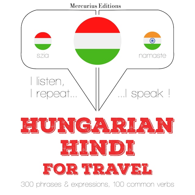 Bokomslag för Magyar - hindi: utazáshoz