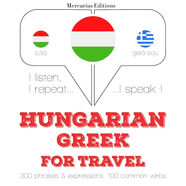 Okładka książki dla Magyar - görög: utazáshoz