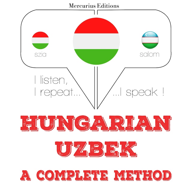 Book cover for Magyar - üzbég: teljes módszer