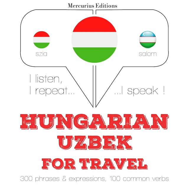 Book cover for Magyar - üzbég: utazáshoz