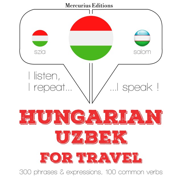 Boekomslag van Magyar - üzbég: utazáshoz