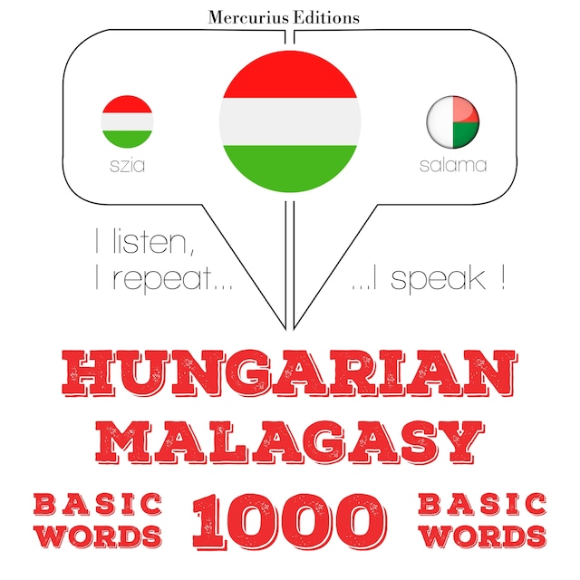 Copertina del libro per Magyar - Madagaszkár: 1000 alapszó