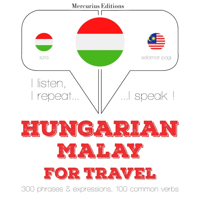 Boekomslag van Magyar - maláj: utazáshoz