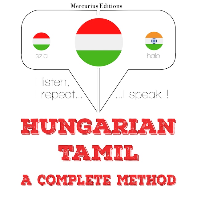 Boekomslag van Magyar - tamil: teljes módszer