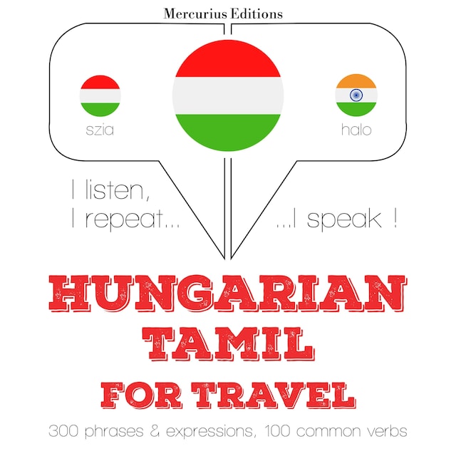 Boekomslag van Magyar - tamil: Utazáshoz
