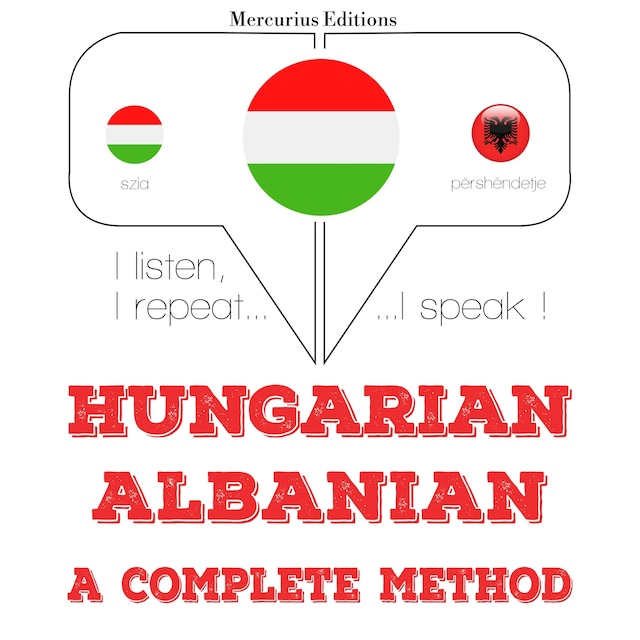 Book cover for Magyar - albán: teljes módszer