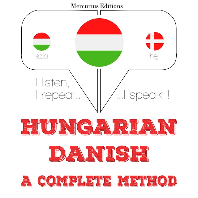 Portada de libro para Magyar - dán: teljes módszer