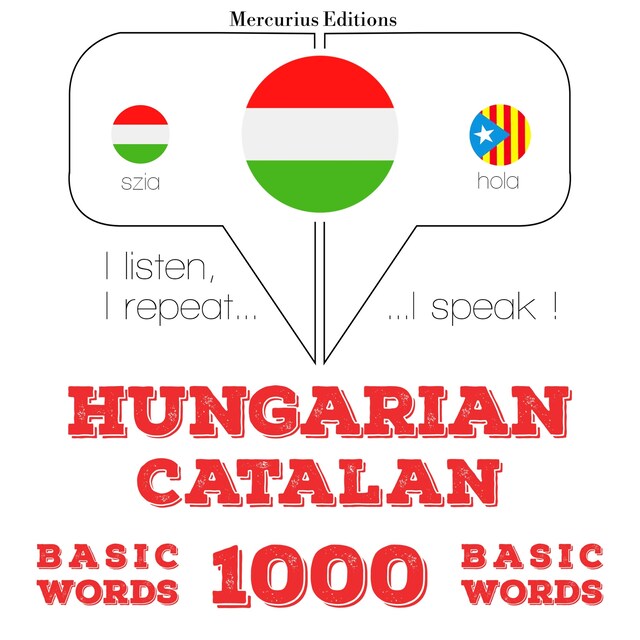 Book cover for Magyar - katalán: 1000 alapszó