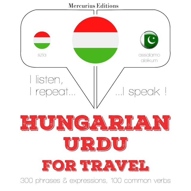 Bokomslag för Magyar - urdu: Utazáshoz