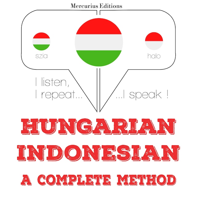 Copertina del libro per Magyar - indonéz: teljes módszer