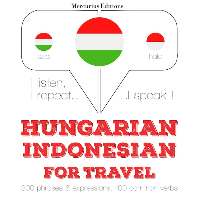 Portada de libro para Magyar - indonéz: utazáshoz