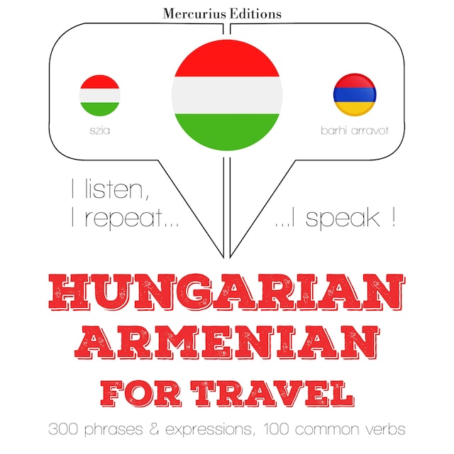 Book cover for Magyar - örmény: utazáshoz
