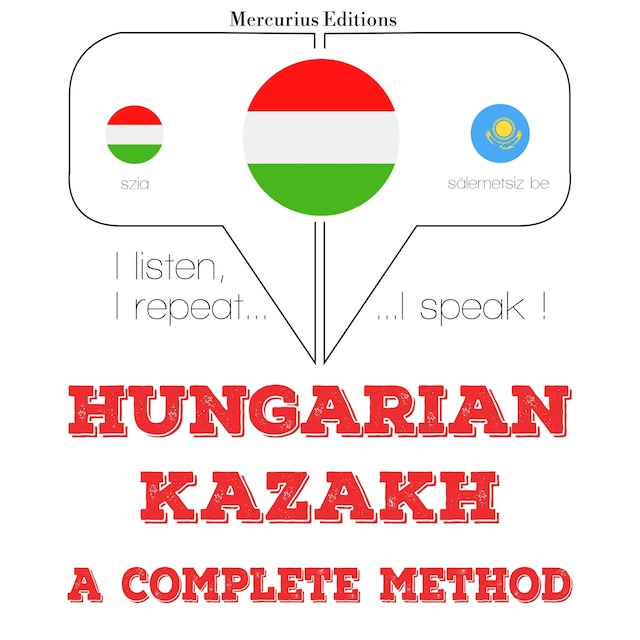 Buchcover für Magyar - kazah: teljes módszer