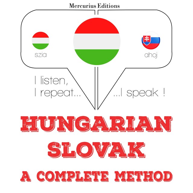 Book cover for Magyar - szlovák: teljes módszer