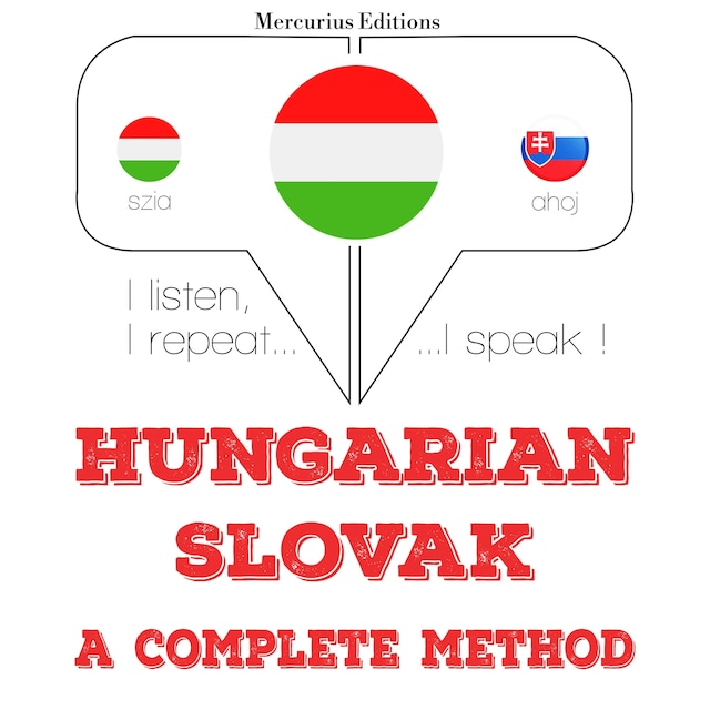 Book cover for Magyar - szlovák: teljes módszer