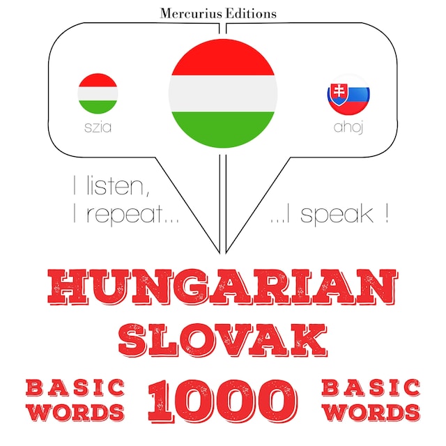 Magyar - szlovák: 1000 alapszó
