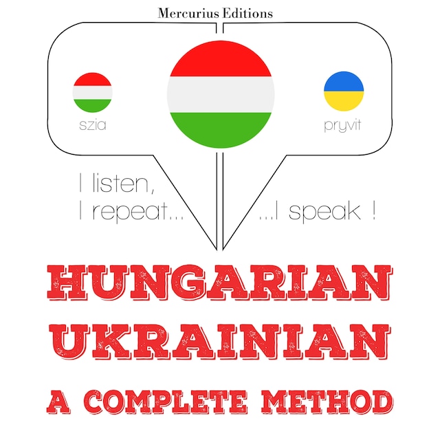 Book cover for Magyar - ukrán: teljes módszer