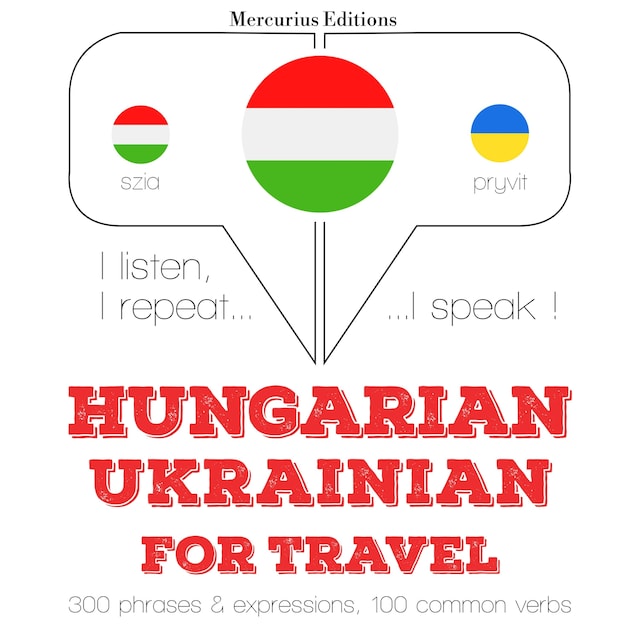 Portada de libro para Magyar - ukrán: utazáshoz