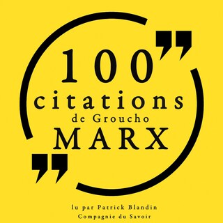 100 citations de Groucho Marx bookCoverFor