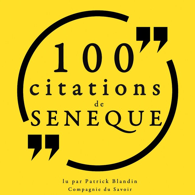 Couverture de livre pour 100 citations de Sénèque