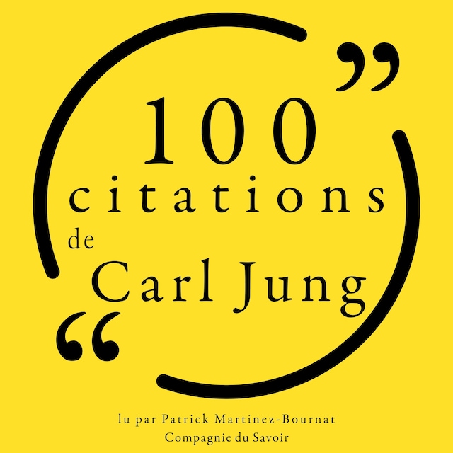 Okładka książki dla 100 citations de Carl Jung