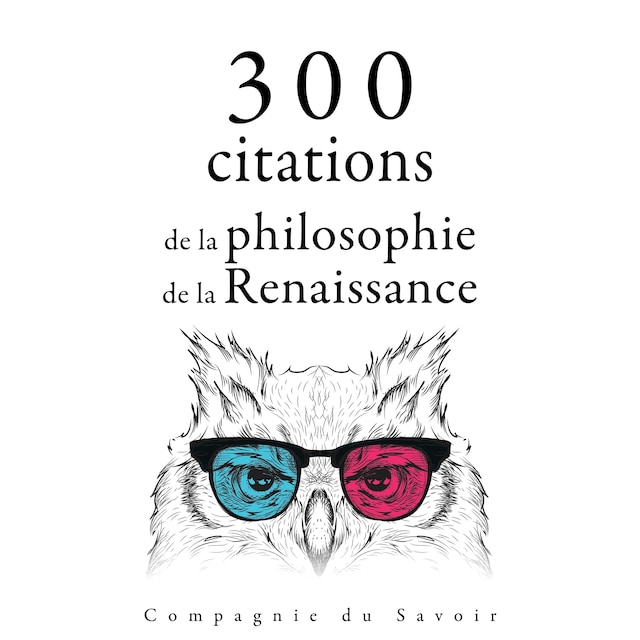 Couverture de livre pour 300 citations de la philosophie de la Renaissance