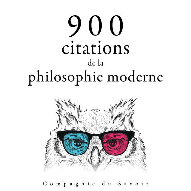 Bogomslag for 900 citations de la philosophie moderne