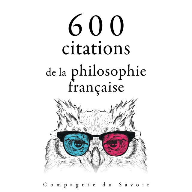 Boekomslag van 600 citations de la philosophie française