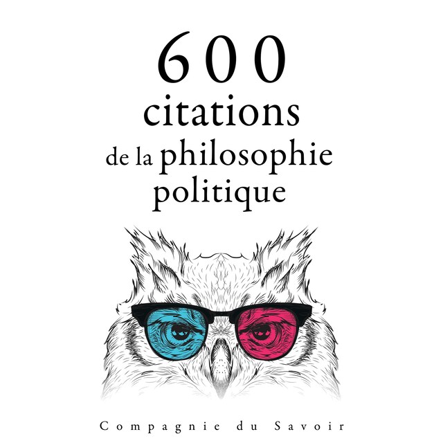 Boekomslag van 600 citations de la philosophie politique