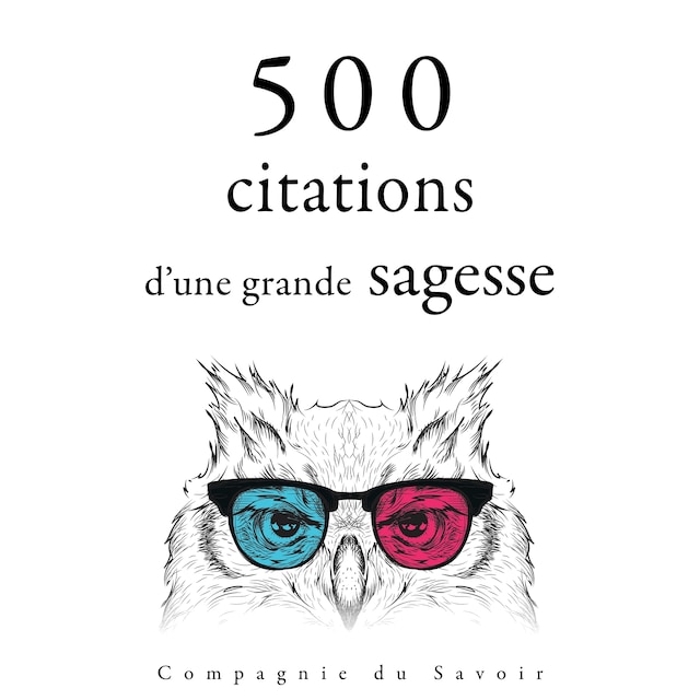 Okładka książki dla 500 citations d'une grande sagesse