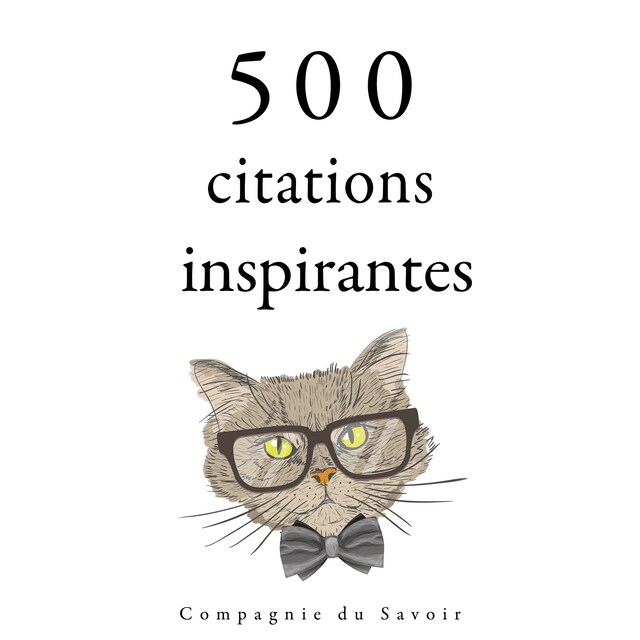 Copertina del libro per 500 citations inspirantes