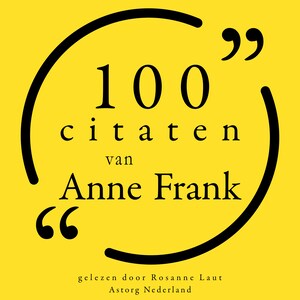 100 citaten van Anne Frank - luisterboek