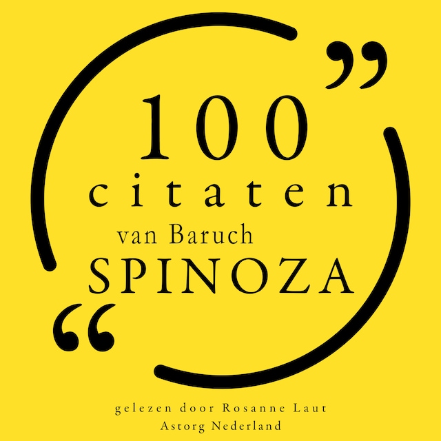 Okładka książki dla 100 citaten van Baruch Spinoza