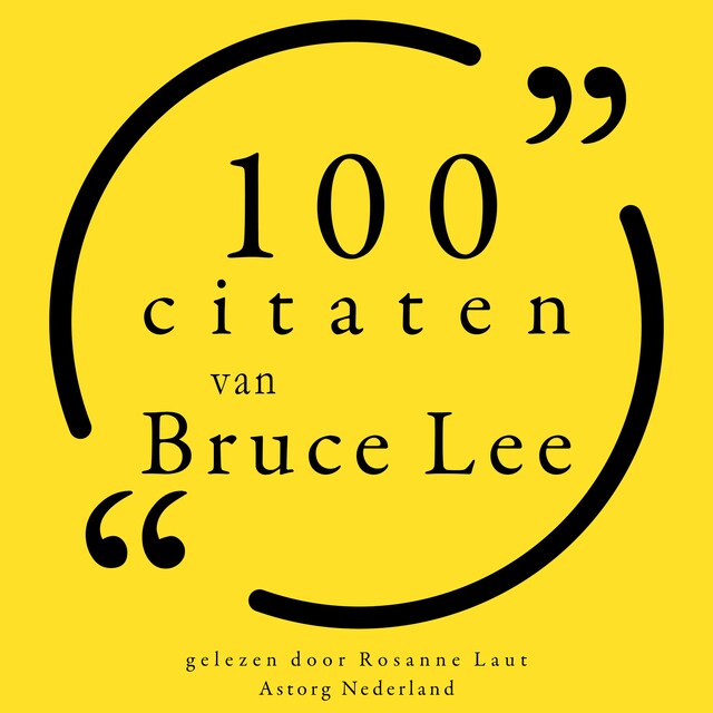 Buchcover für 100 citaten van Bruce Lee