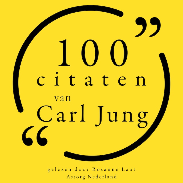 Kirjankansi teokselle 100 citaten van Carl Jung