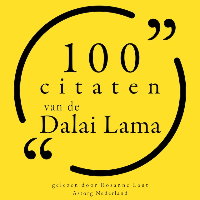 Book cover for 100 citaten van Dalaï Lama