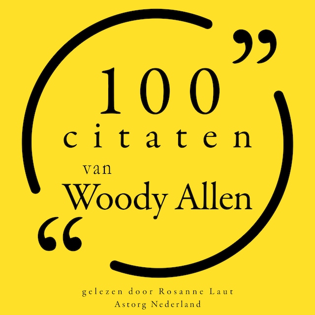 Copertina del libro per 100 citaten van Woody Allen